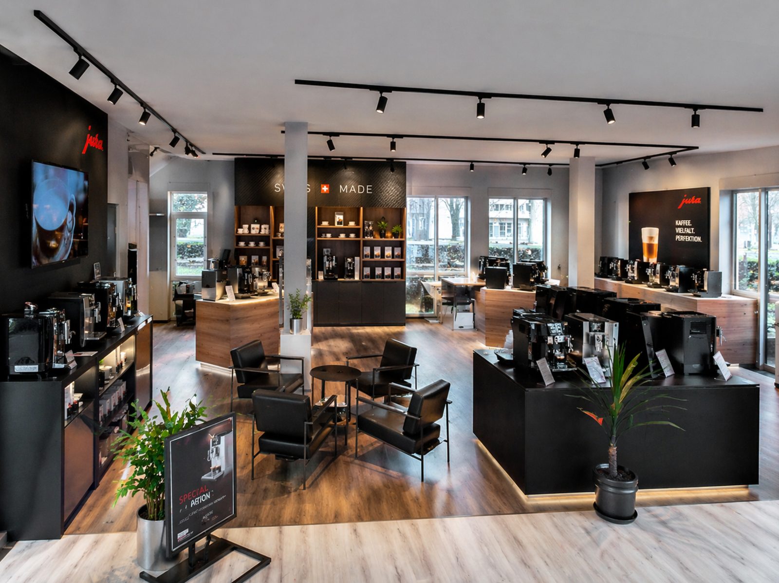 Mahlwerk Showroom Hamburg &mdash; Beratungsbereich
