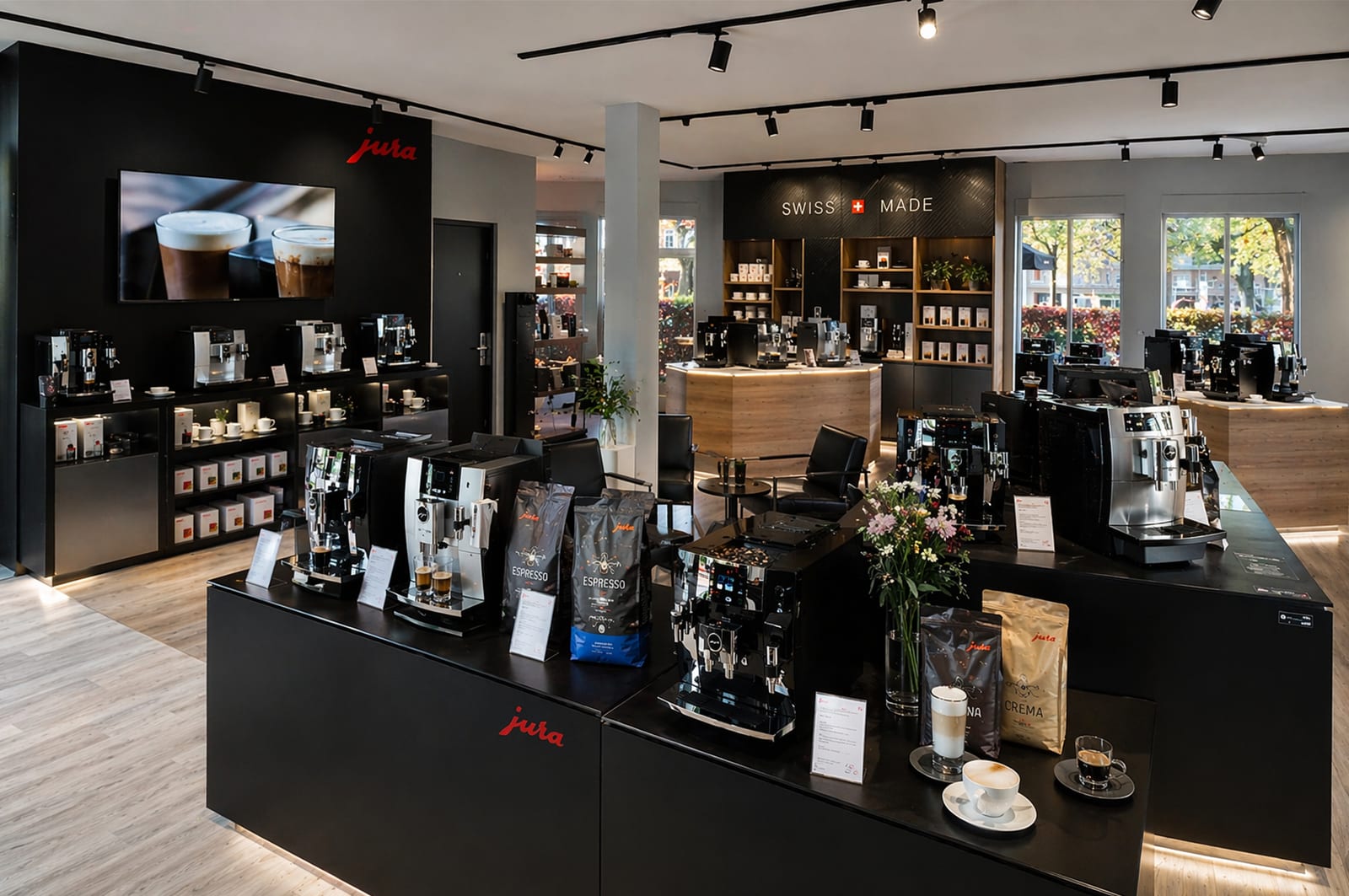 Mahlwerk Showroom Hamburg &mdash; Verkostung und Espresso-Bar
