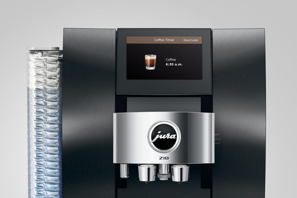 Jura Z10 (EB) Kaffeevollautomat in Aluminium Black, Touchdisplay