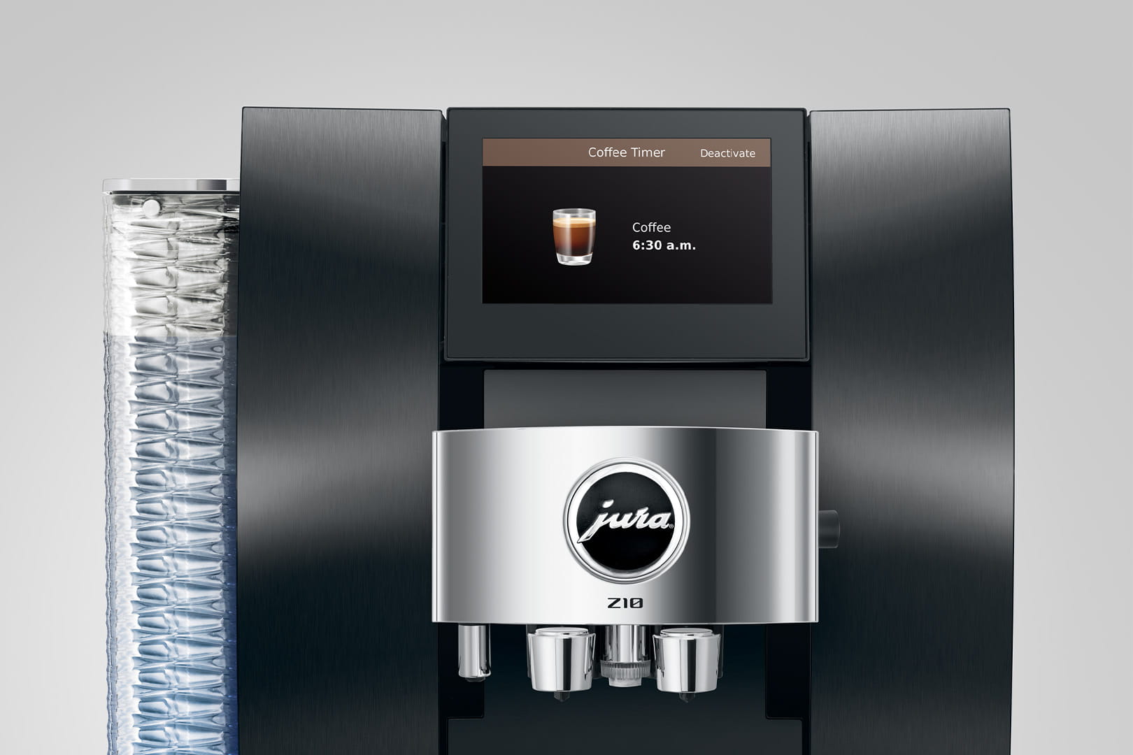 Jura Z10 (EB) Kaffeevollautomat in Aluminium Black, Touchdisplay