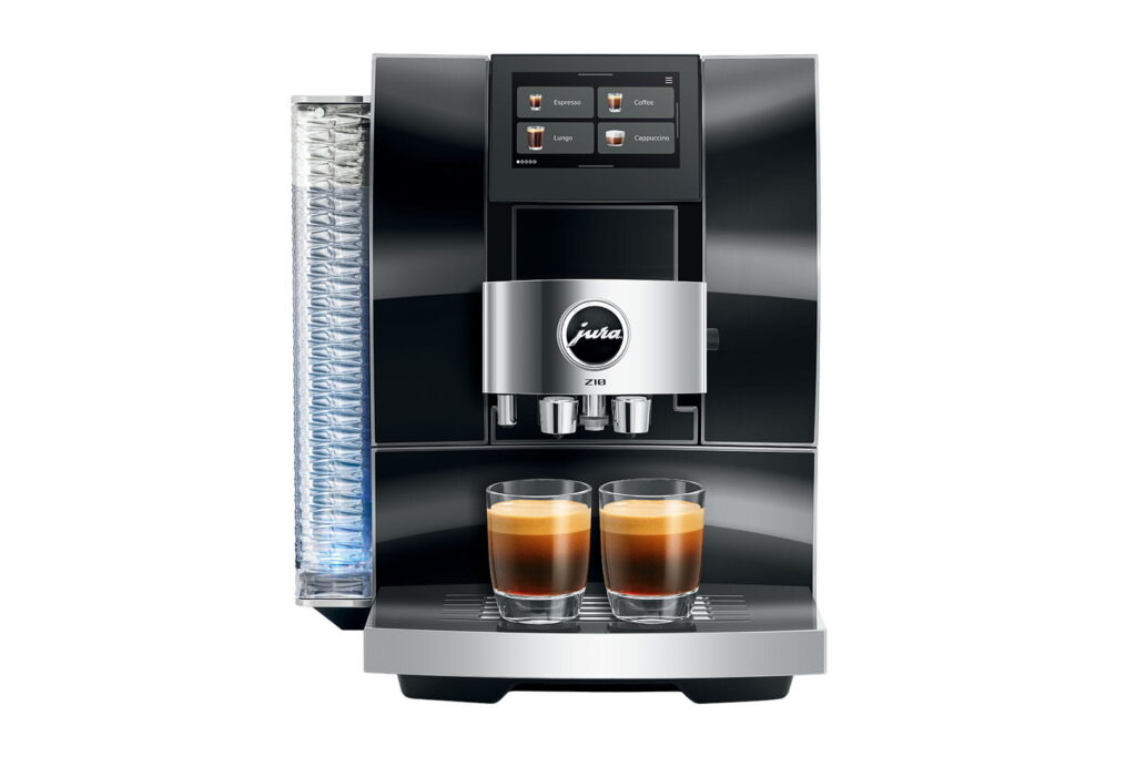 Jura Z10 (EB) Kaffeevollautomat in Diamond Black, Frontansicht