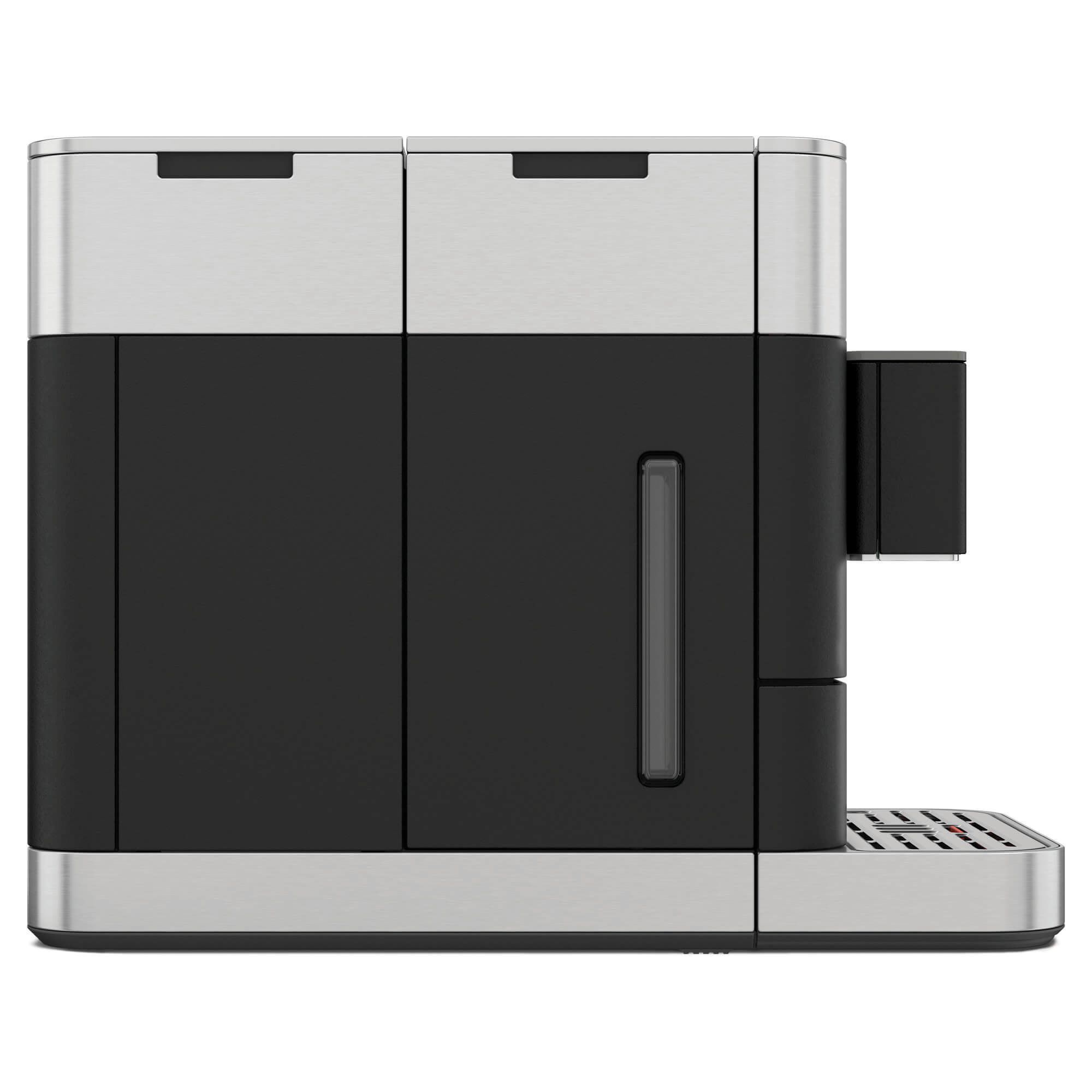 KitchenAid KF8 5KES8558EBK Kaffeevollautomat in Gusseisen Schwarz, Seitenansicht